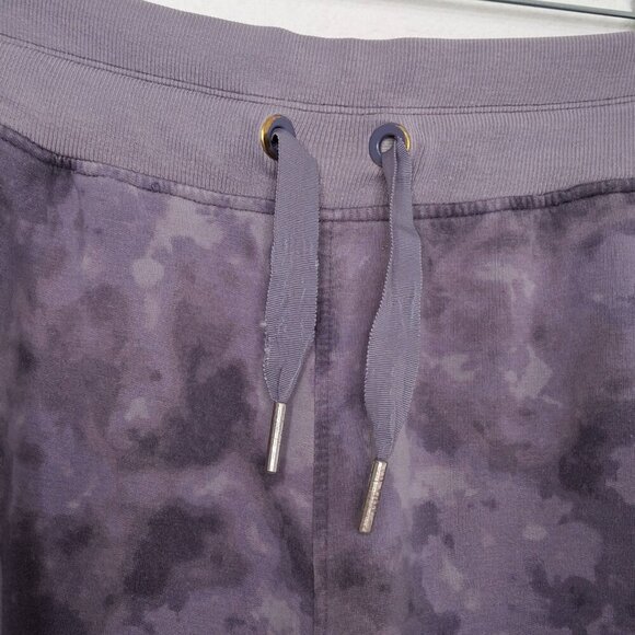 Athleta Shorts 4" Sz 1X Balance Printed Drawstring Waist Pull On Boho Workout - Picture 5 of 14